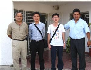 CG’s representative visited our distributor in Mexico