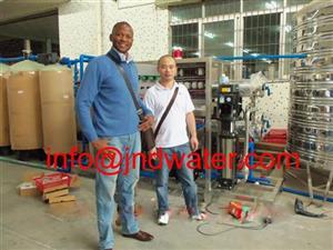 South Africa customer visit our factory