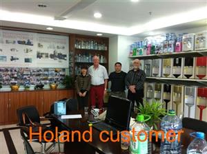 Holand customer in our office