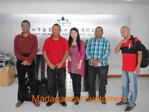 Madagascar customers in our office
